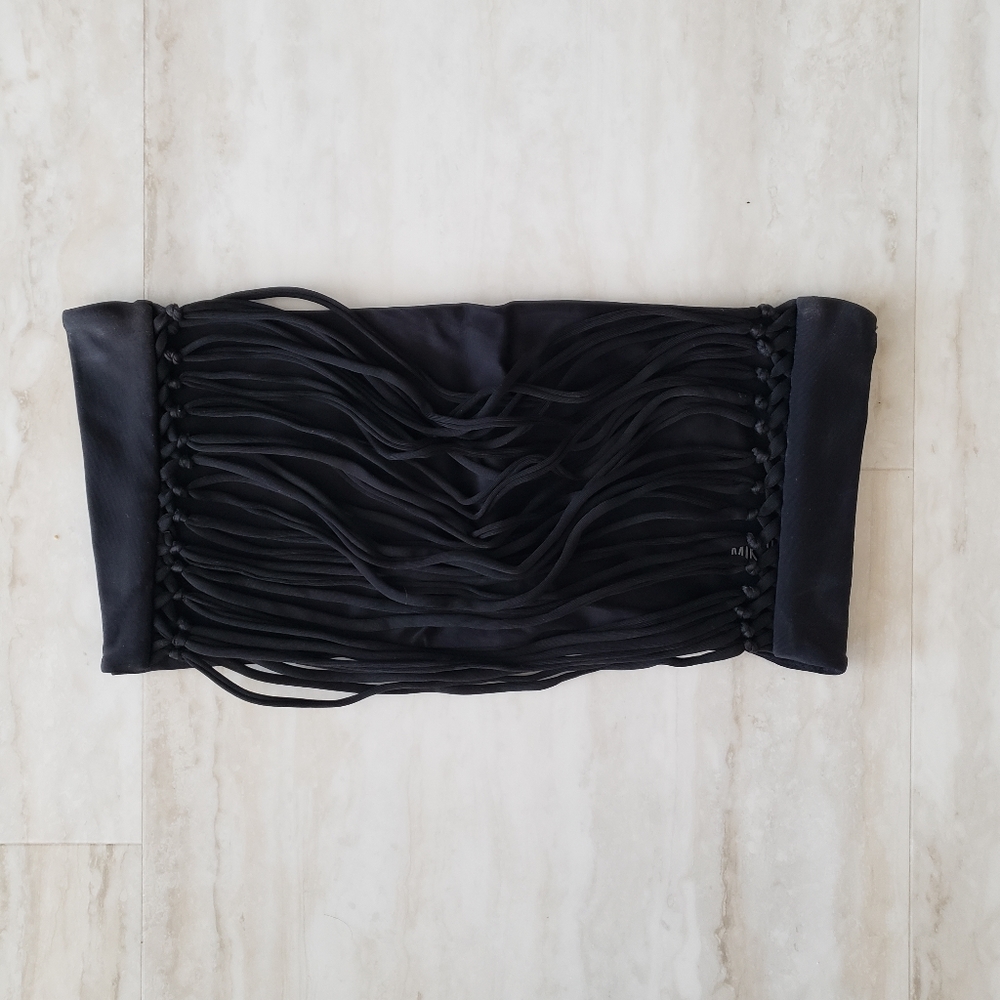 Mikoh Bikini Top Strapless Black
